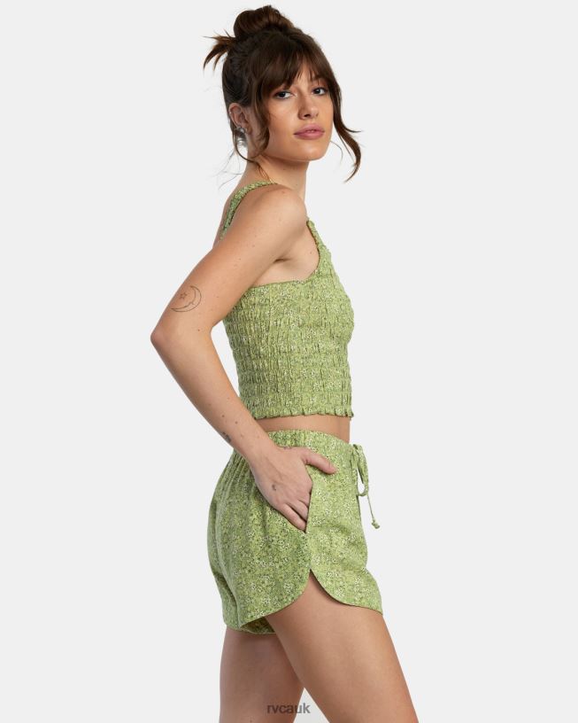 fern New Yume Drawcord Shorts Women L888X1545 RVCA Clothing