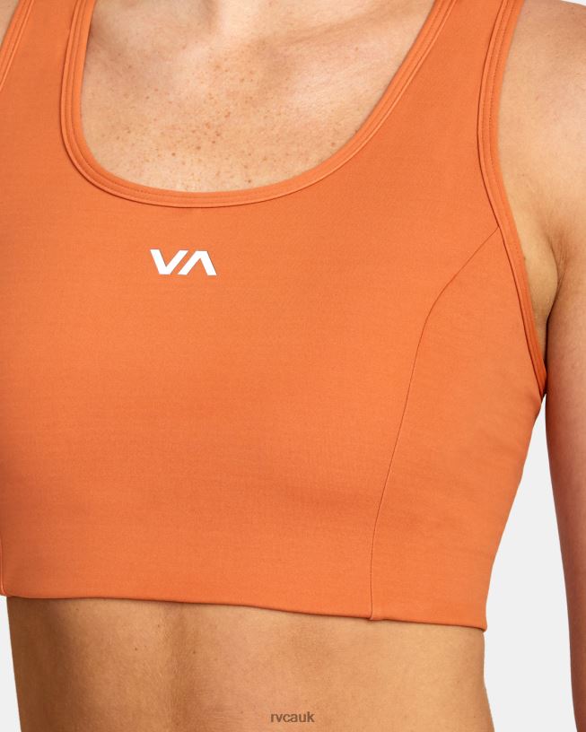 cocoa VA Essential Sports Bra Women L888X1549 RVCA Clothing