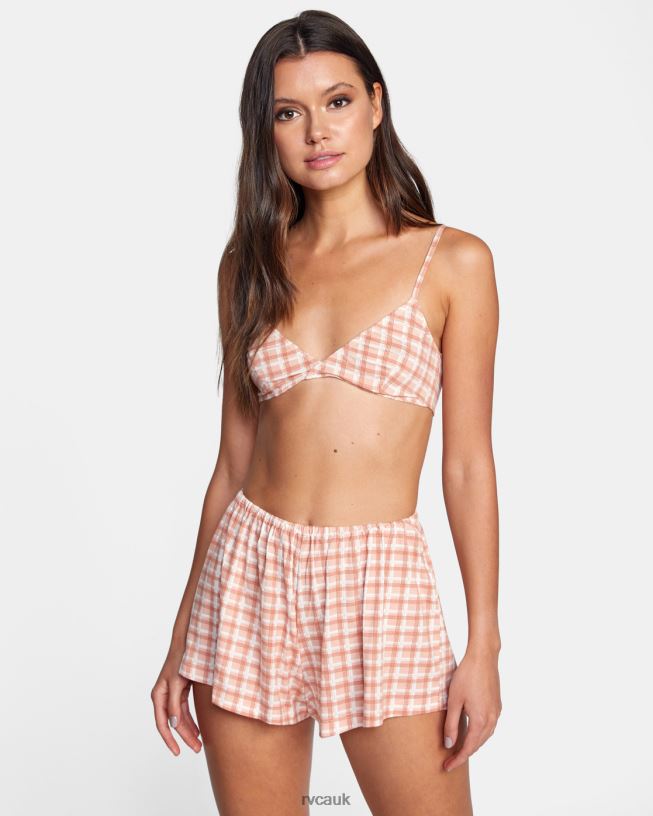 pink Ex Girlfriend Bralette Women L888X1660 RVCA Clothing