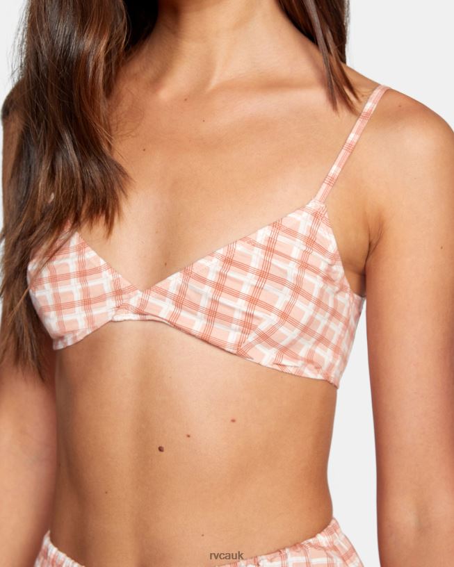 pink Ex Girlfriend Bralette Women L888X1660 RVCA Clothing