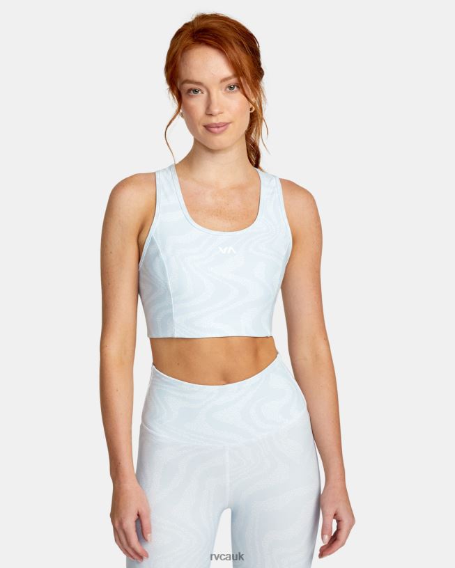 strata sky VA Essential Sports Bra Women L888X1643 RVCA Clothing