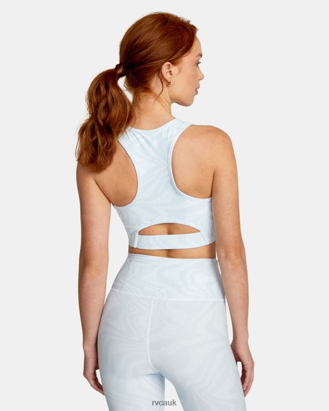 strata sky VA Essential Sports Bra Women L888X1643 RVCA Clothing