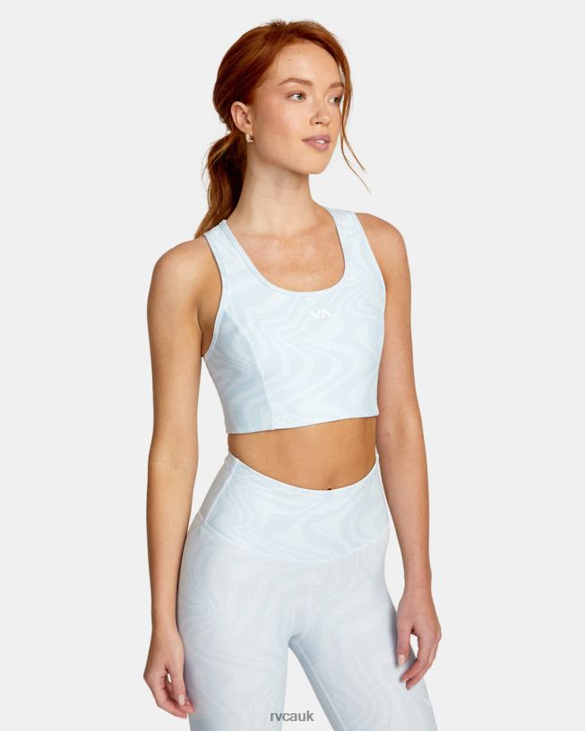 strata sky VA Essential Sports Bra Women L888X1643 RVCA Clothing