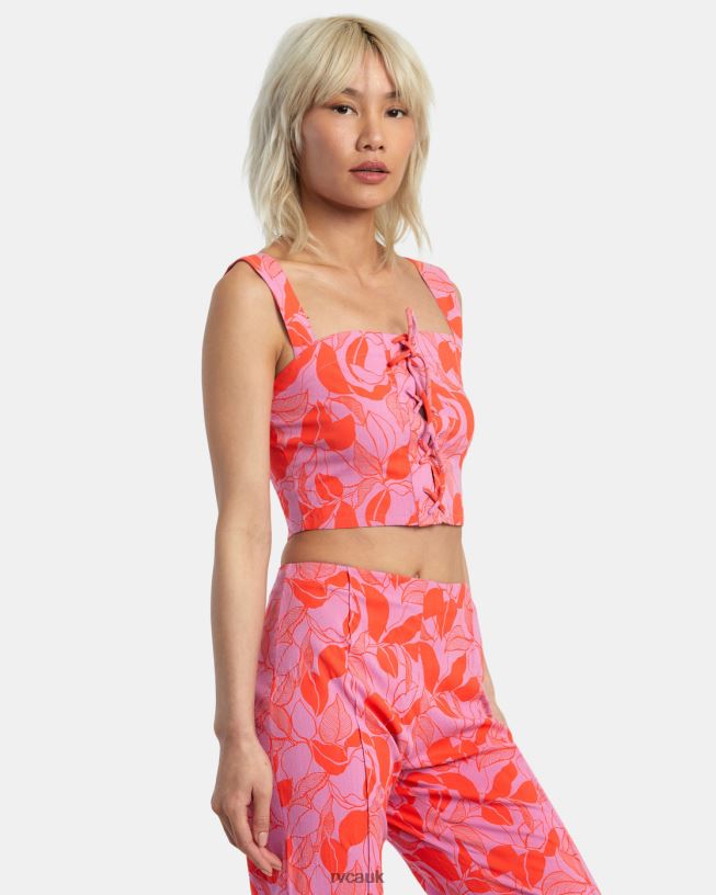 cyclamen Villa Tank Top Women L888X1367 RVCA Clothing