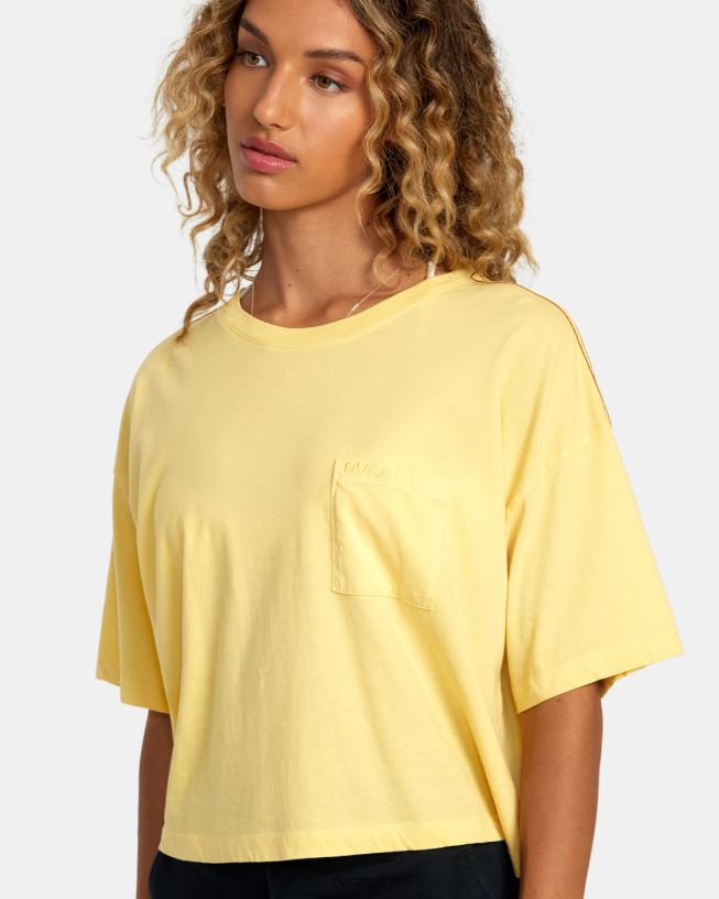 golden PTC Tee Women L888X1172 RVCA Clothing