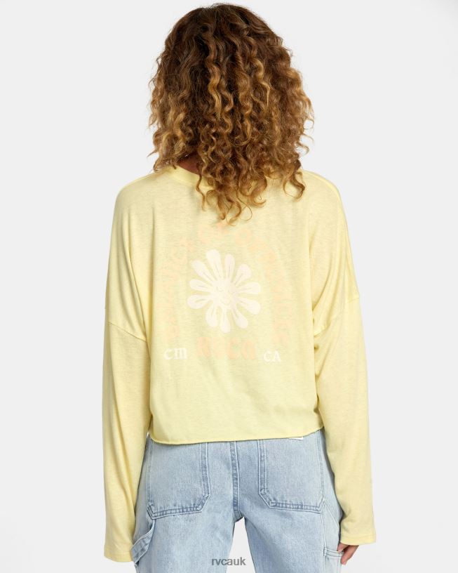 golden Sol Long Sleeve Tee Women L888X1194 RVCA Clothing