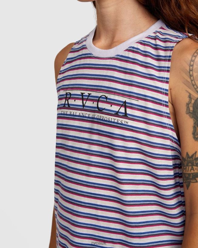 lavender Constructed Tank Top Women L888X1319 RVCA Clothing