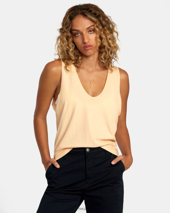 melon Minted Tank Top Women L888X1236 RVCA Clothing