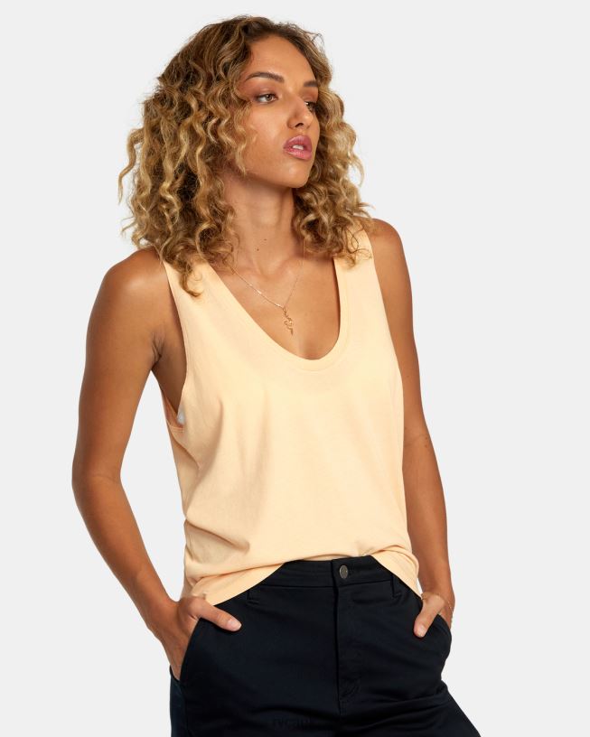melon Minted Tank Top Women L888X1236 RVCA Clothing