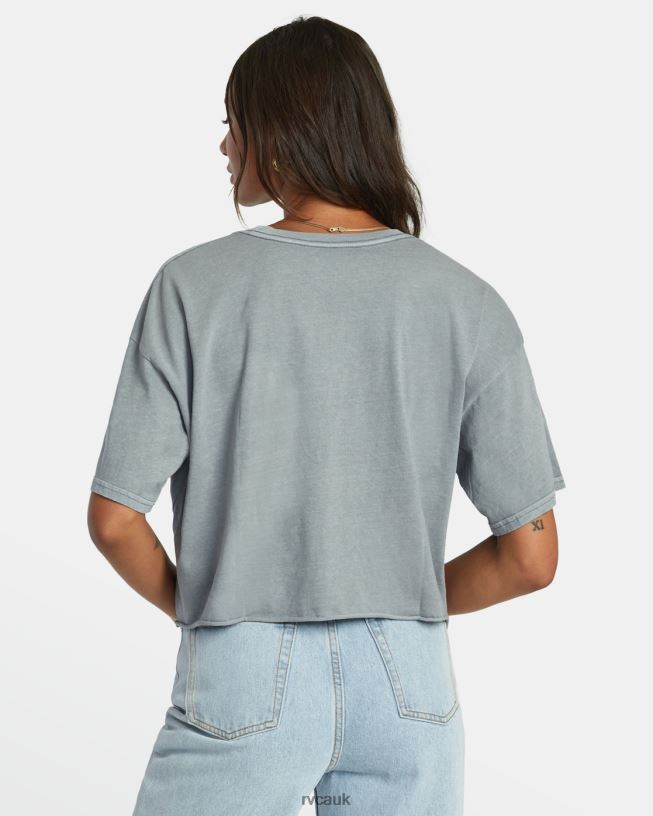 monument PTC Pocket Tee Women L888X1092 RVCA Clothing