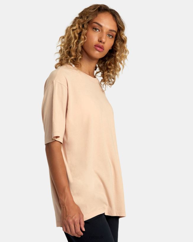 nude PTC Anyday T-Shirt Women L888X1352 RVCA Clothing