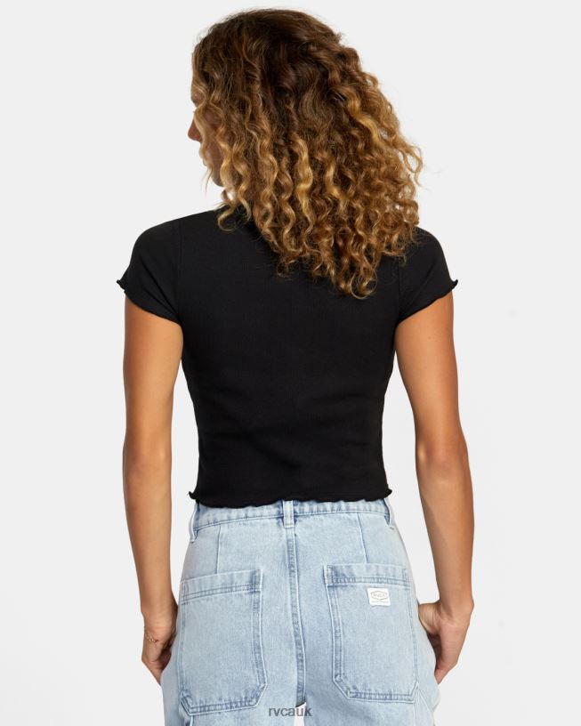 rvca black Balance Tee Women L888X1111 RVCA Clothing