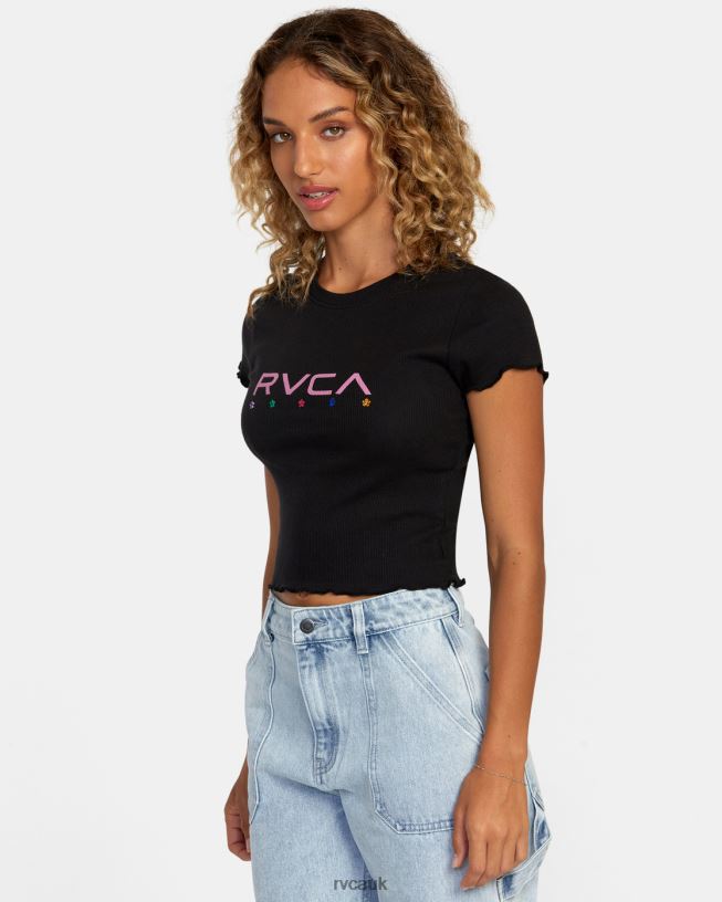 rvca black Balance Tee Women L888X1111 RVCA Clothing