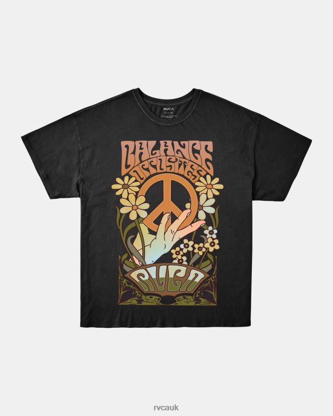 rvca black Uprising Tee Women L888X1192 RVCA Clothing