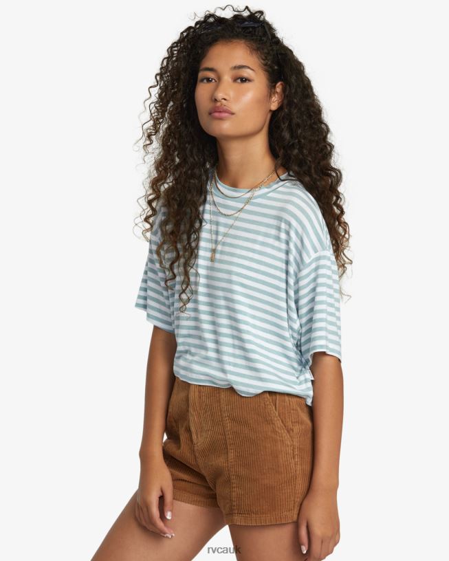 shale Hooky Tee Women L888X1095 RVCA Clothing