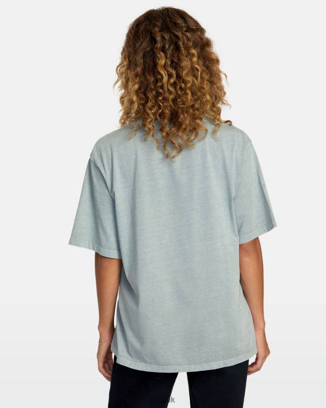 shale Sun Baked Tee Women L888X1237 RVCA Clothing