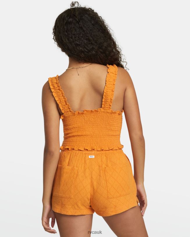 tangerine Terrace Tank Top Women L888X1088 RVCA Clothing