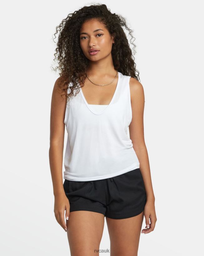 whisper white Minted Tank Top Women L888X1275 RVCA Clothing