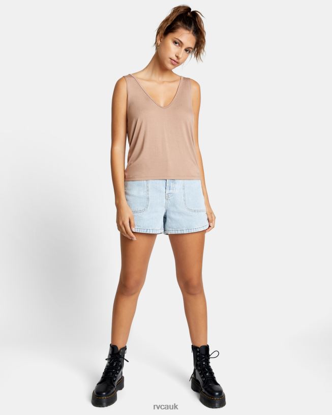 wood Minted Tank Top Women L888X1273 RVCA Clothing