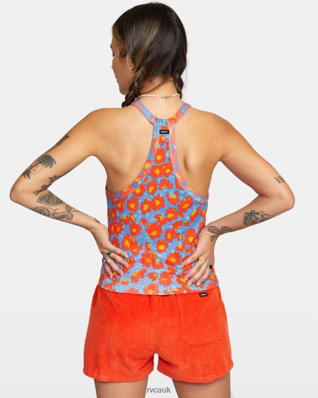 cobalt Rave Tank Top Women L888X1552 RVCA Clothing