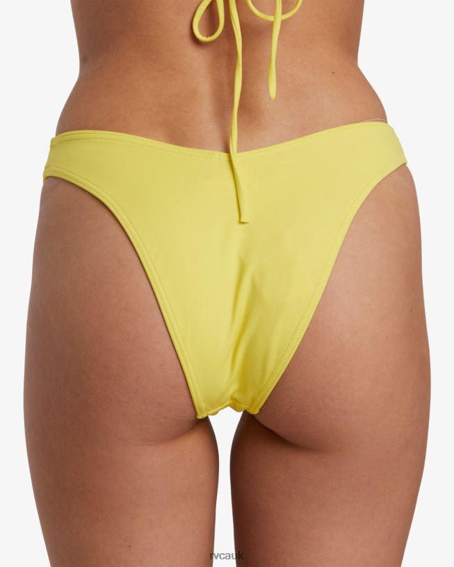 guava Solid Medium Bikini Bottoms Women L888X1409 RVCA Swim