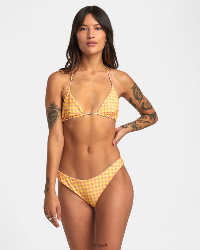 lilikoi Sunkissed Reversible Skimpy Bikini Bottoms Women L888X1396 RVCA Swim