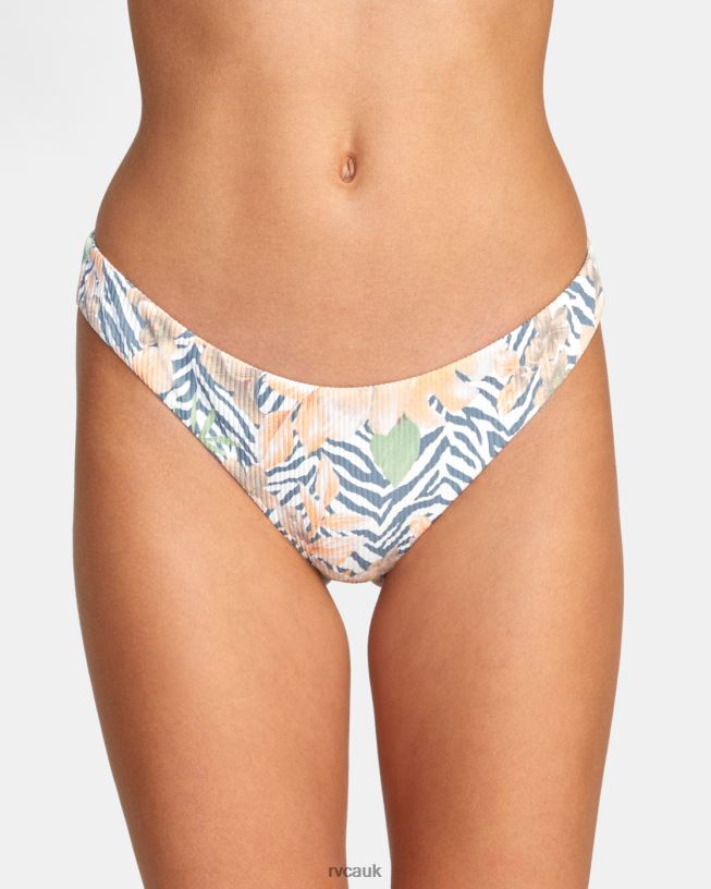 multi Bazaar Cheeky Bikini Bottoms Women L888X1517 RVCA Swim