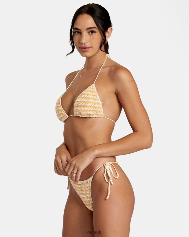 multi Greenpacha Flor Side Tie Cheeky Bikini Bottoms Women L888X1168 RVCA Swim