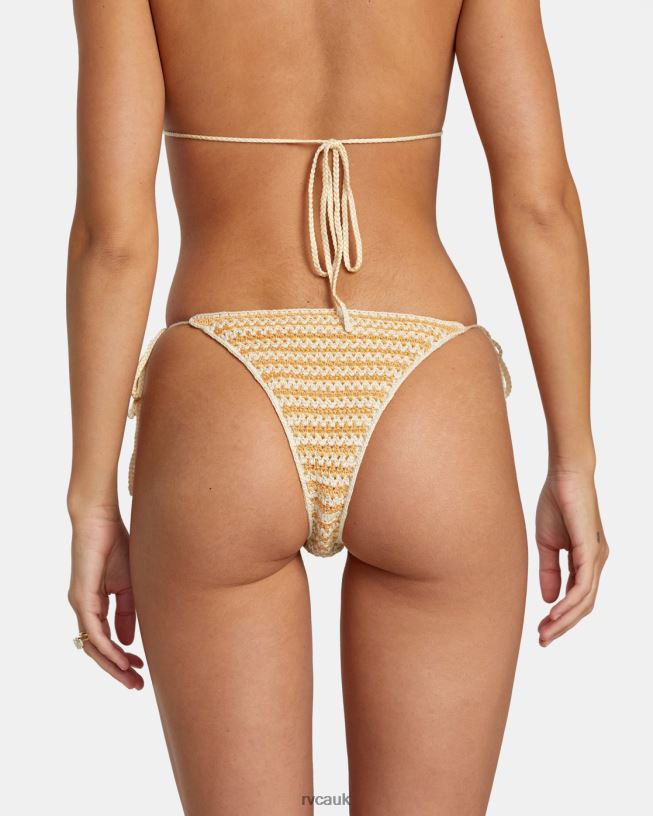 multi Greenpacha Flor Side Tie Cheeky Bikini Bottoms Women L888X1168 RVCA Swim