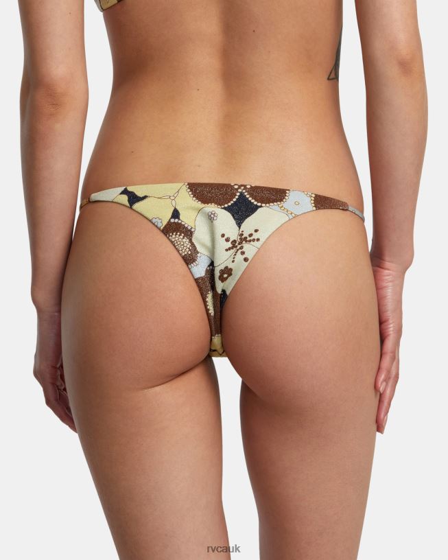 multi Retro Rowe Skimpy Bikini Bottoms Women L888X1658 RVCA Swim