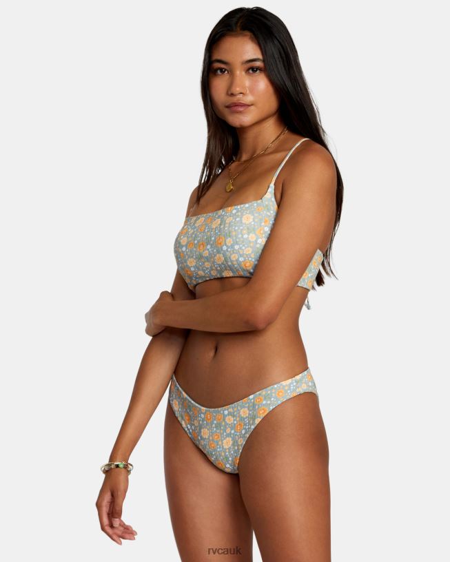 shale Mums Rib Medium Bikini Bottoms Women L888X1123 RVCA Swim