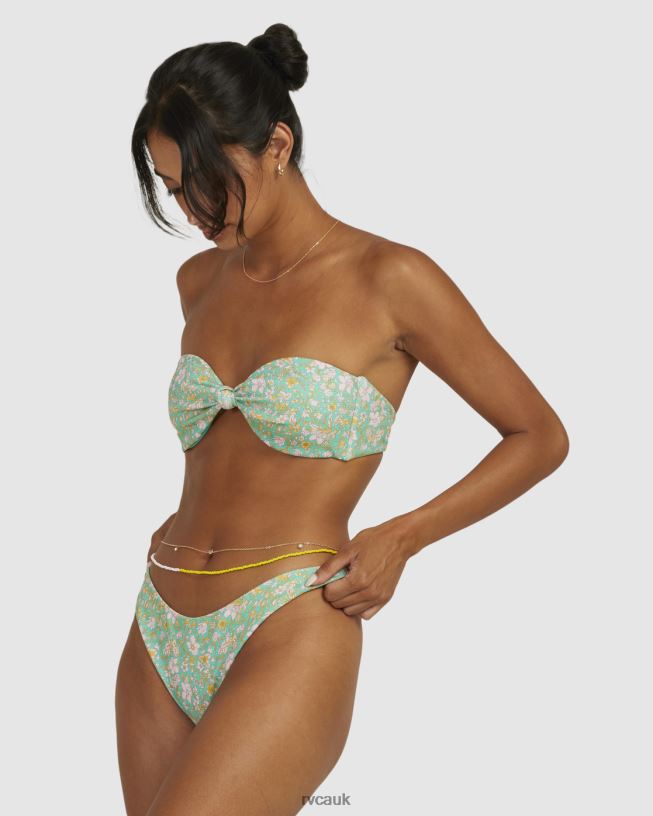spearmint PETAL FRENCH BIKINI BOTTOM Women L888X1715 RVCA Swim