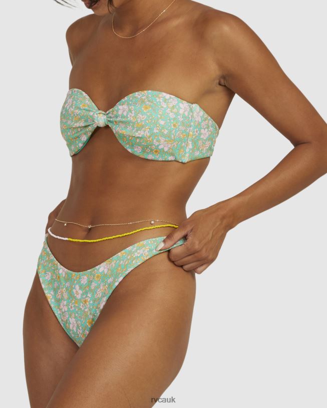spearmint PETAL FRENCH BIKINI BOTTOM Women L888X1715 RVCA Swim