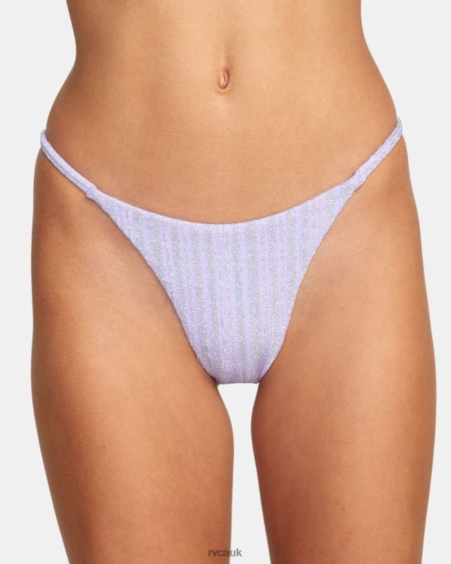 violet Stardust French Bikini Bottoms Women L888X1470 RVCA Swim